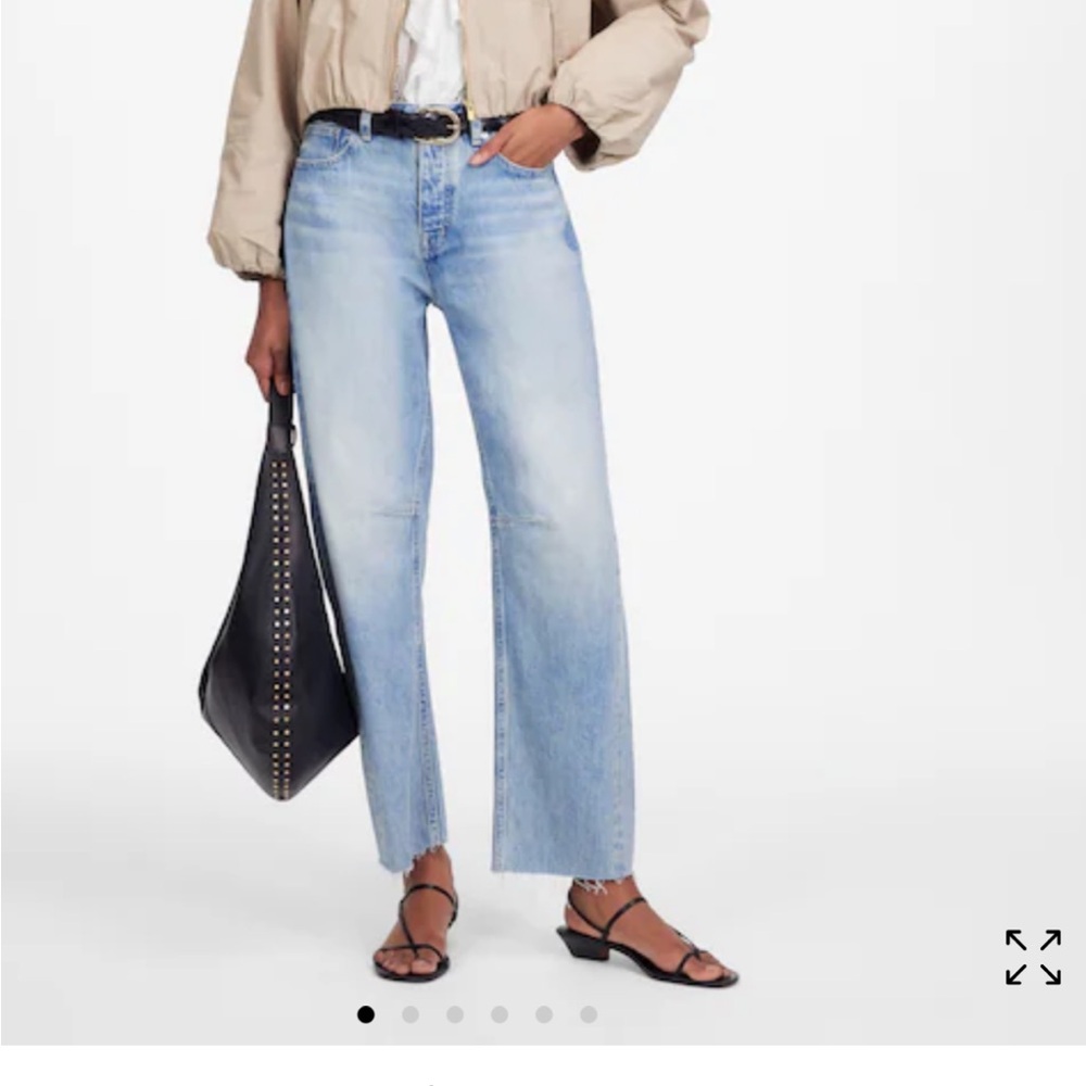 Madewell Women's Straight Leg Jeans in Light Blue
